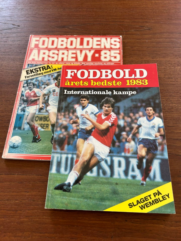 Fodbold ordbøger 1983+1985,