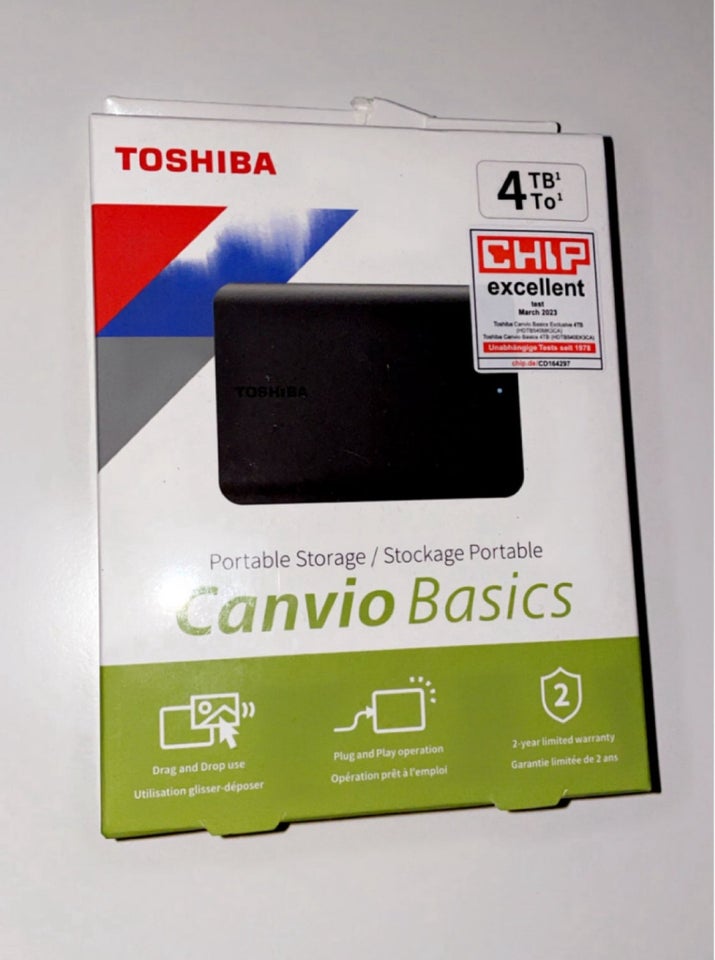 Toshiba, ekstern, 4000 GB