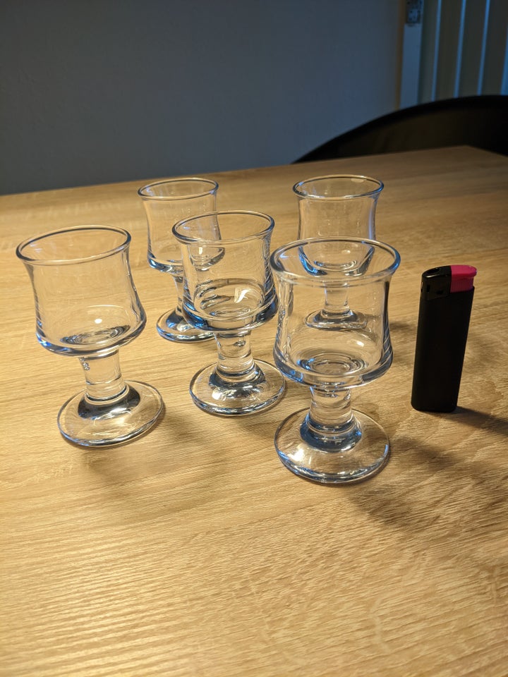 Glas Holmegaard samling glas og