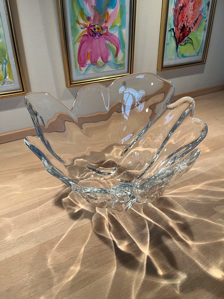 Glas Glasskål fra Holmegård