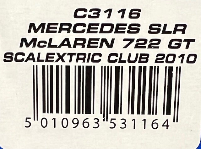 Racerbil, Scalextric Analog /