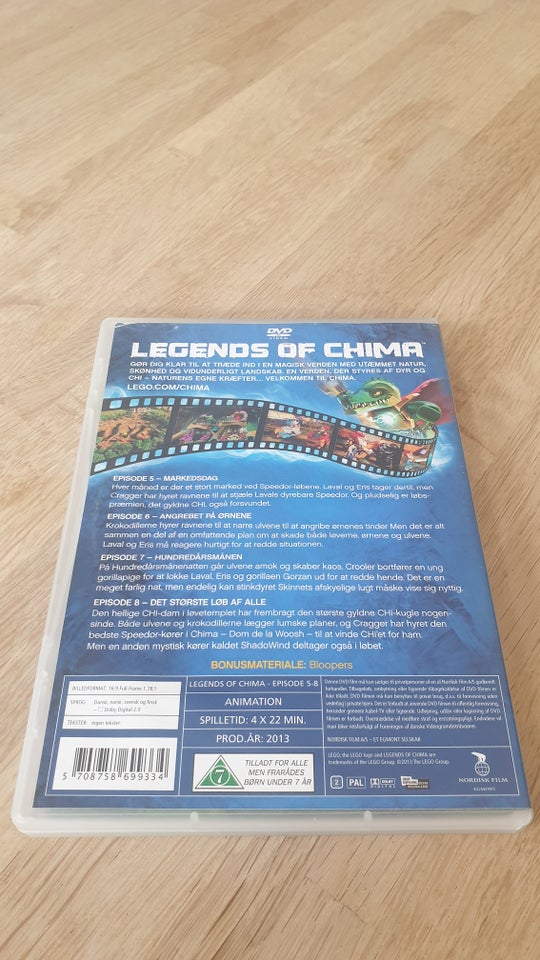 LEGO CHIMA – Episode 5-8, DVD,