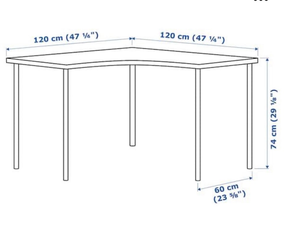 Skrive-/computerbord, Ikea