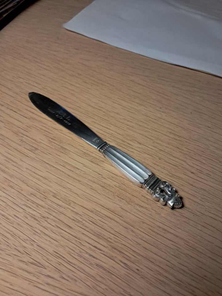 Sølvtøj Brevkniv Georg Jensen