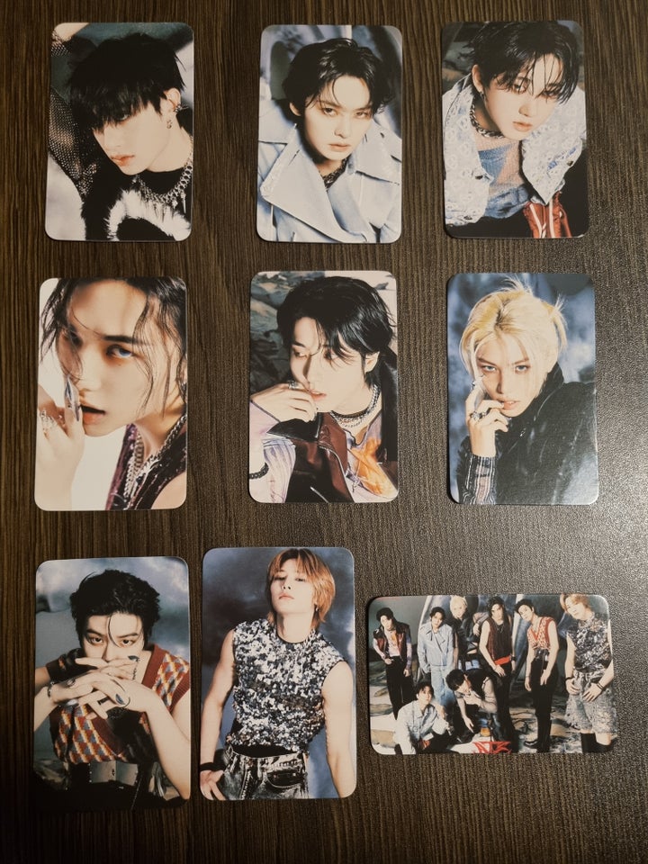 Samlekort, straykids photocards