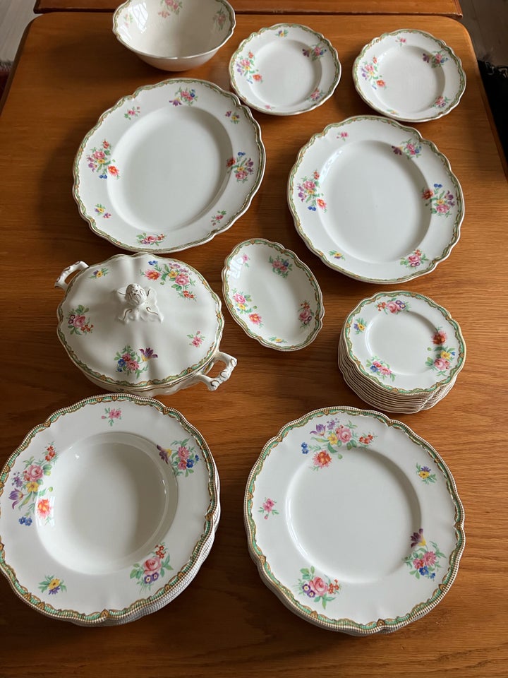 Porcelæn Vintage flora