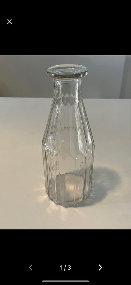 Vase Glasvase/flaske