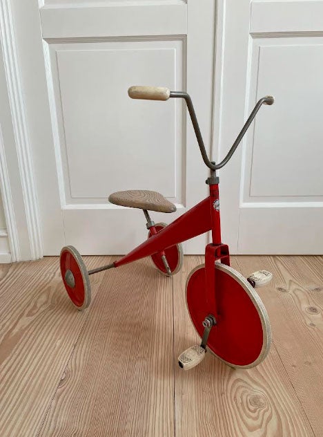 Unisex børnecykel trehjulet