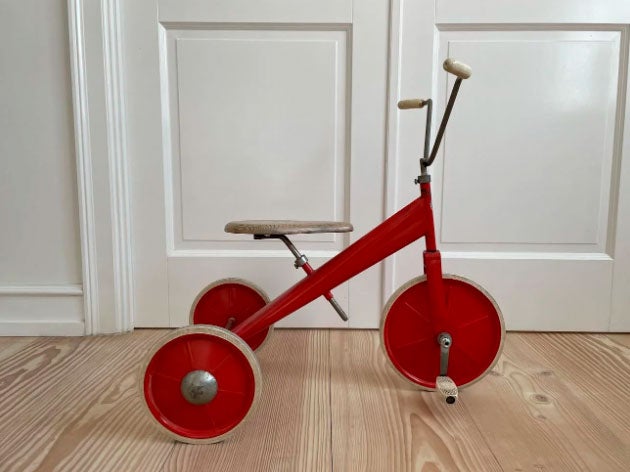 Unisex børnecykel trehjulet