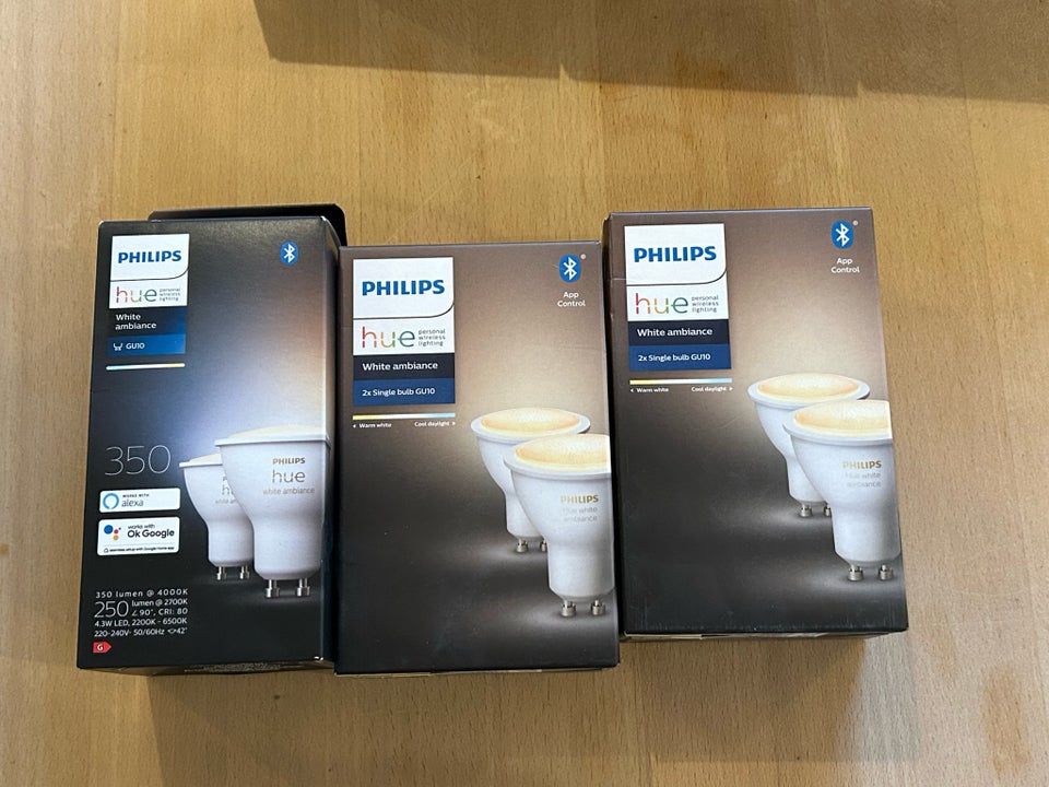 Pære, Philips hue, GU10