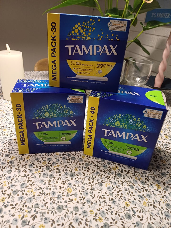 Andet, Tamponer, Tampax