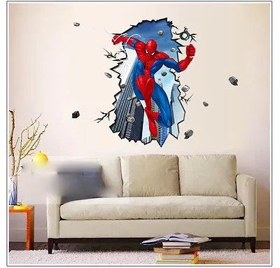 WALLSTICKER motiv: SPIDERMAN b: