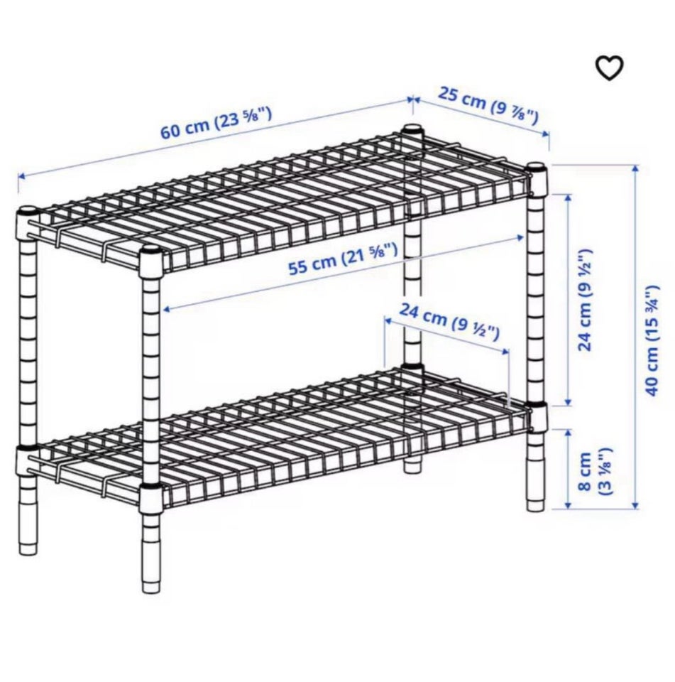 Reolsystem, Omar ikea