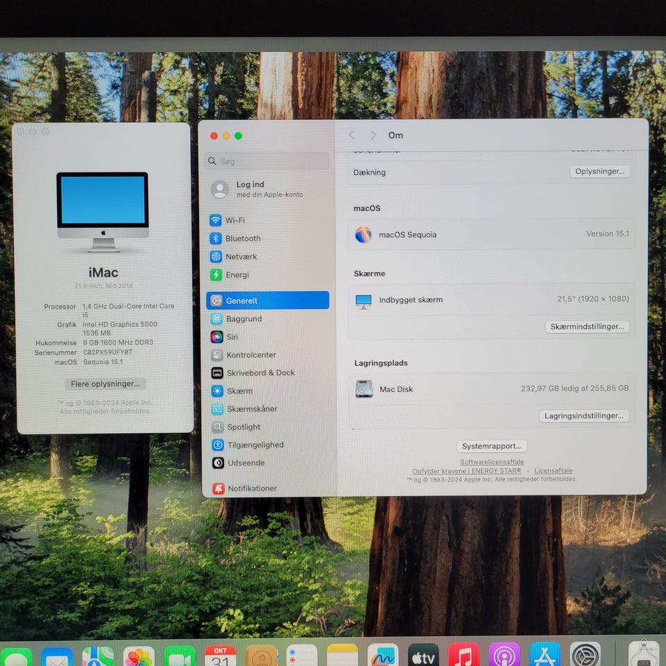 iMac, Mid 2014, 1.4 GHz