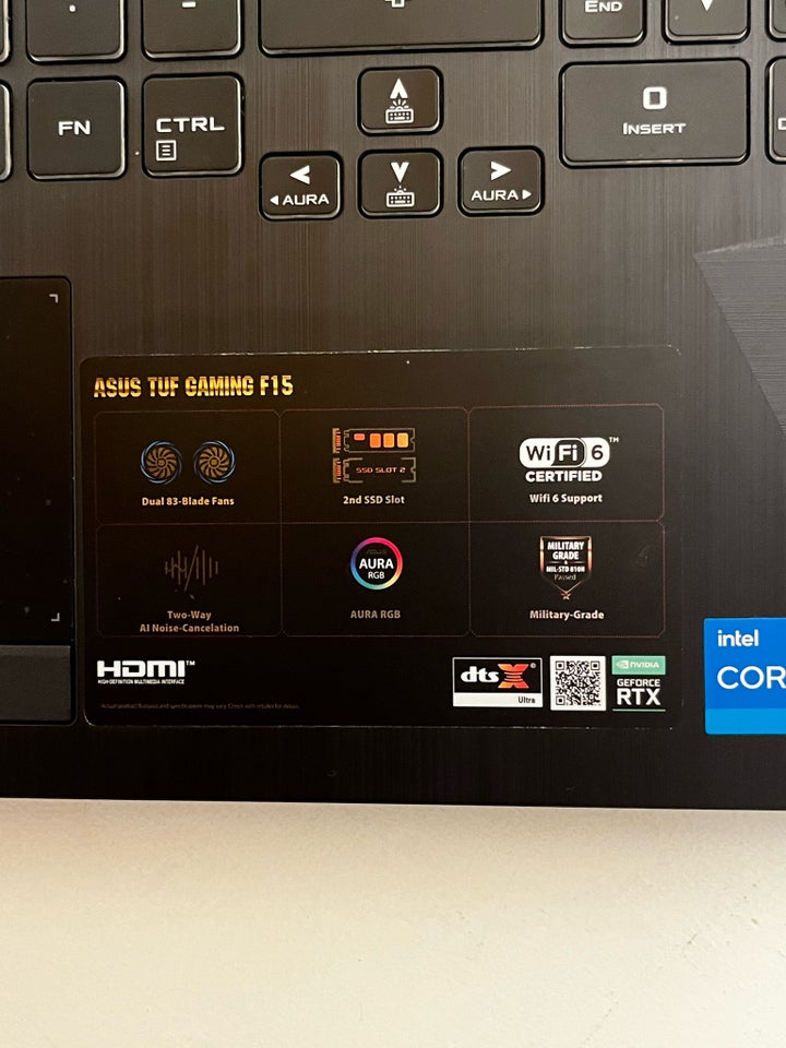 Asus TUF Gaming F15 FX506 i5-11400H