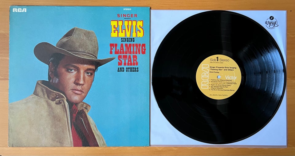 LP, Elvis, Singer Presents Elvis