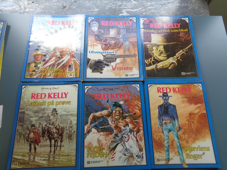 Red Kelly 1-9 plus Superhæfte,