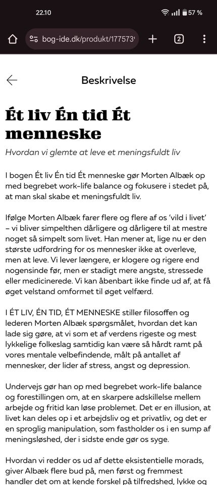 Et liv en tid et menneske, Morten