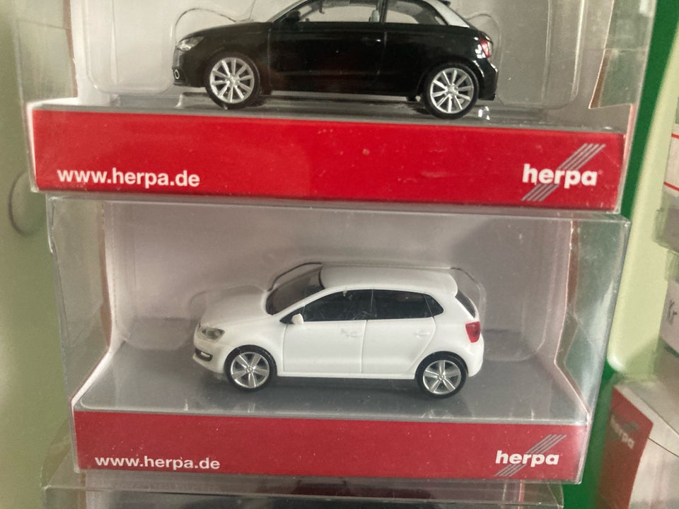 Modelbil, Herpa VW og Audi, skala