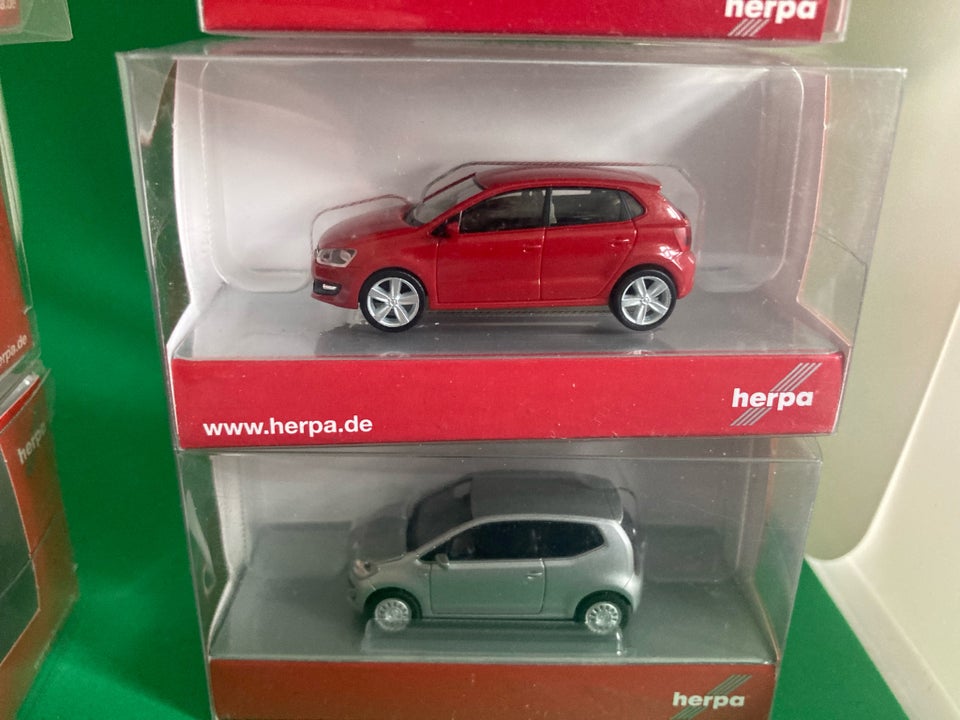 Modelbil, Herpa VW og Audi, skala