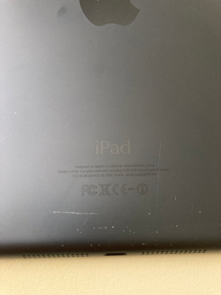 iPad mini 16 GB sort