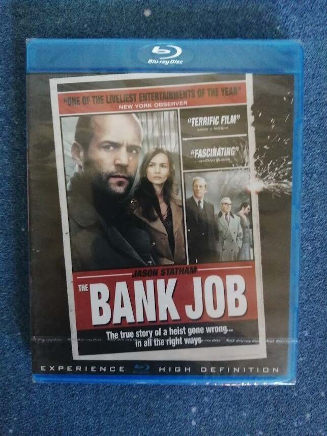 Uåbnet The Bank job, Blu-ray,