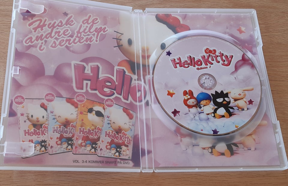 Hello Ketty, DVD, tegnefilm