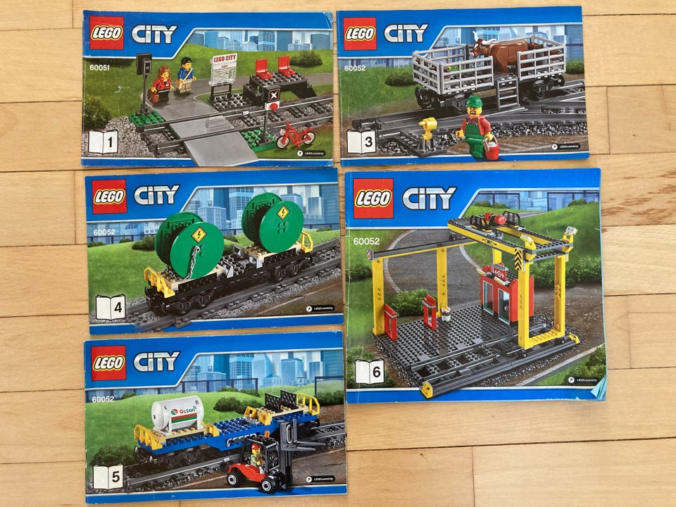 Lego City, Togvogne mm.