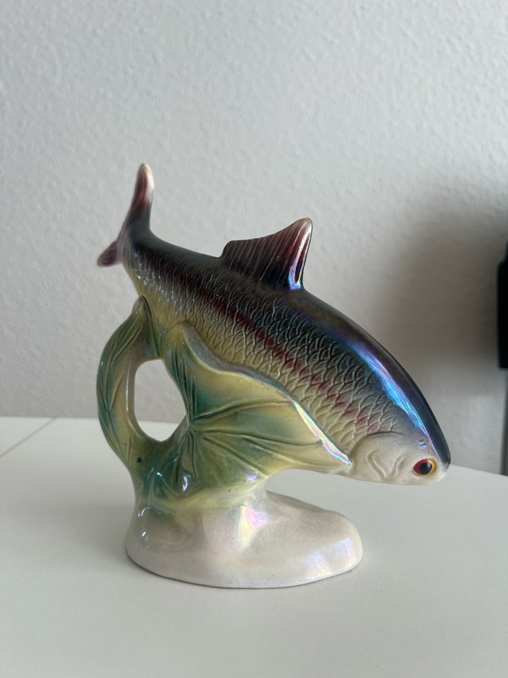 Porcelænsfigur fisk Jema