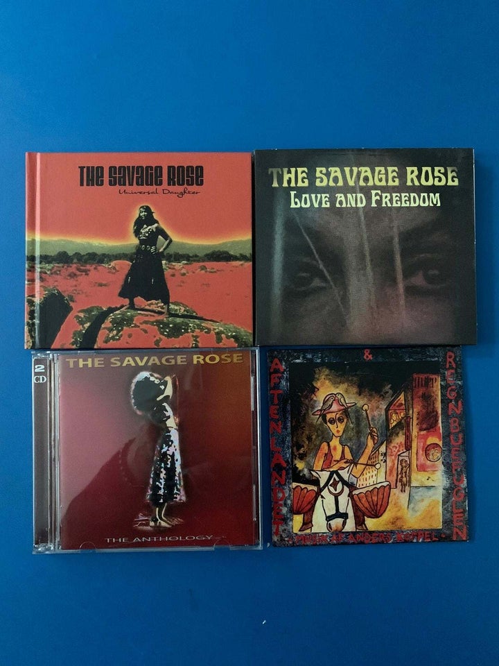 SAVAGE ROSE / ANDERS KOPPEL: 4 CD