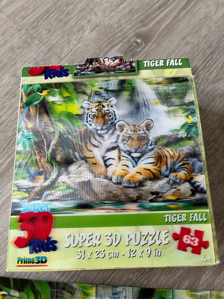 Super 3D puzzle, 3D puslespil,