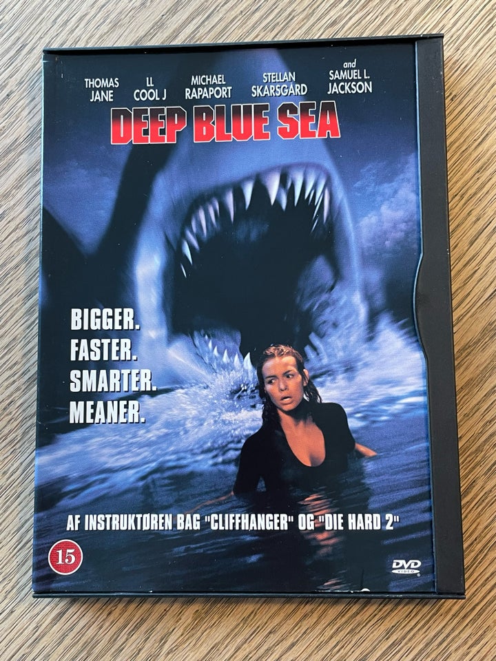 Deep Blue Sea, DVD, action