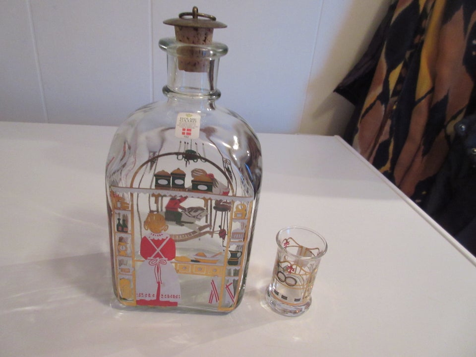 Glas Juleflaske 1992 - 1 dramglas