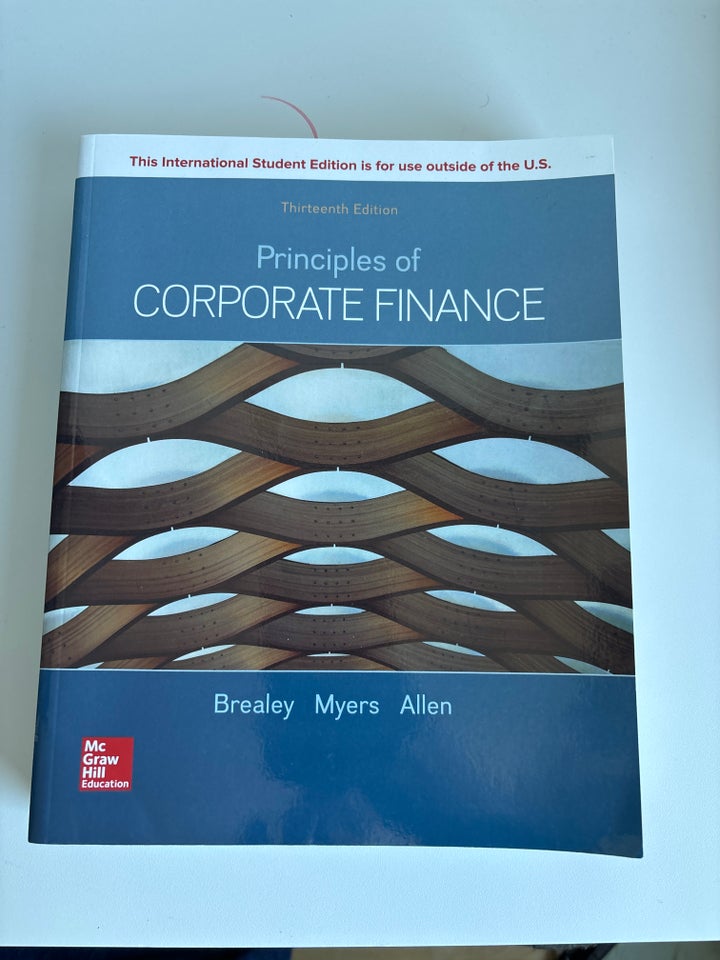 Principles of Corporate Finance