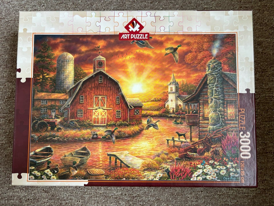 Art puzzle 3000 puslespil