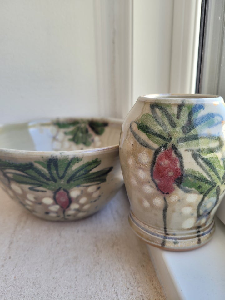 Keramik Skål Vase sæt Paradis
