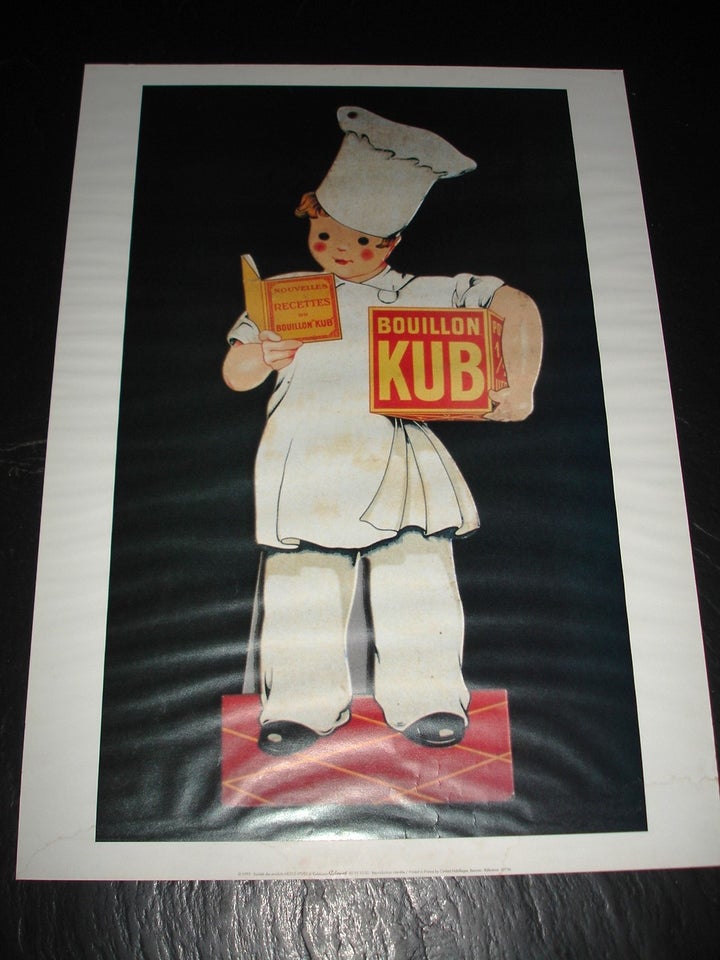 Plakat motiv: Bouillon kub b: 50