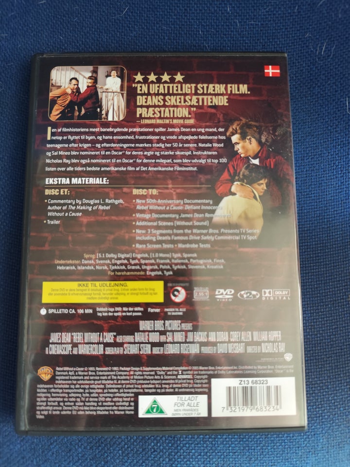 Rebel without a cause DVD drama