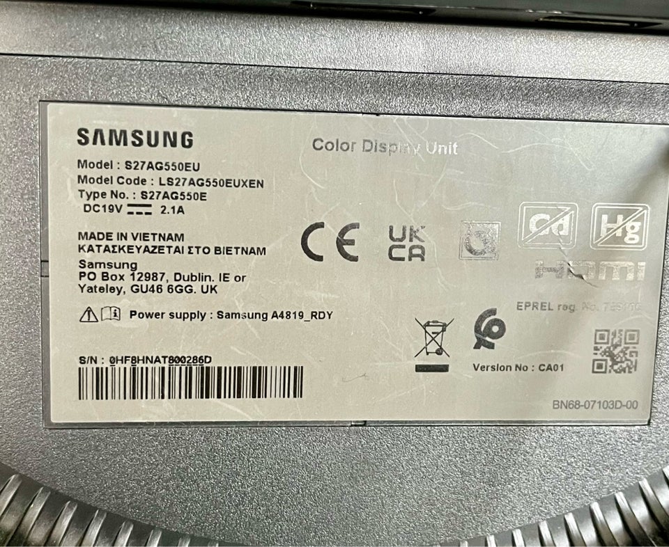 Samsung, Samsung, 27 tommer