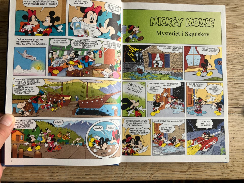 70 år med Mickey Mouse, Tegneserie