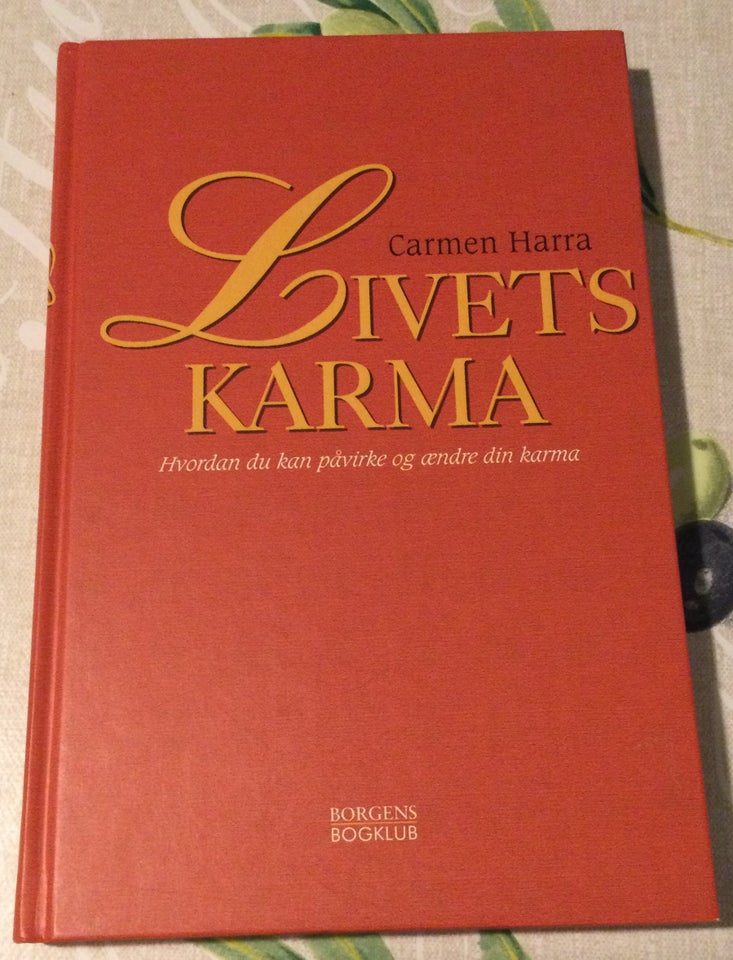 Livets karma, Carmen Harra, emne: