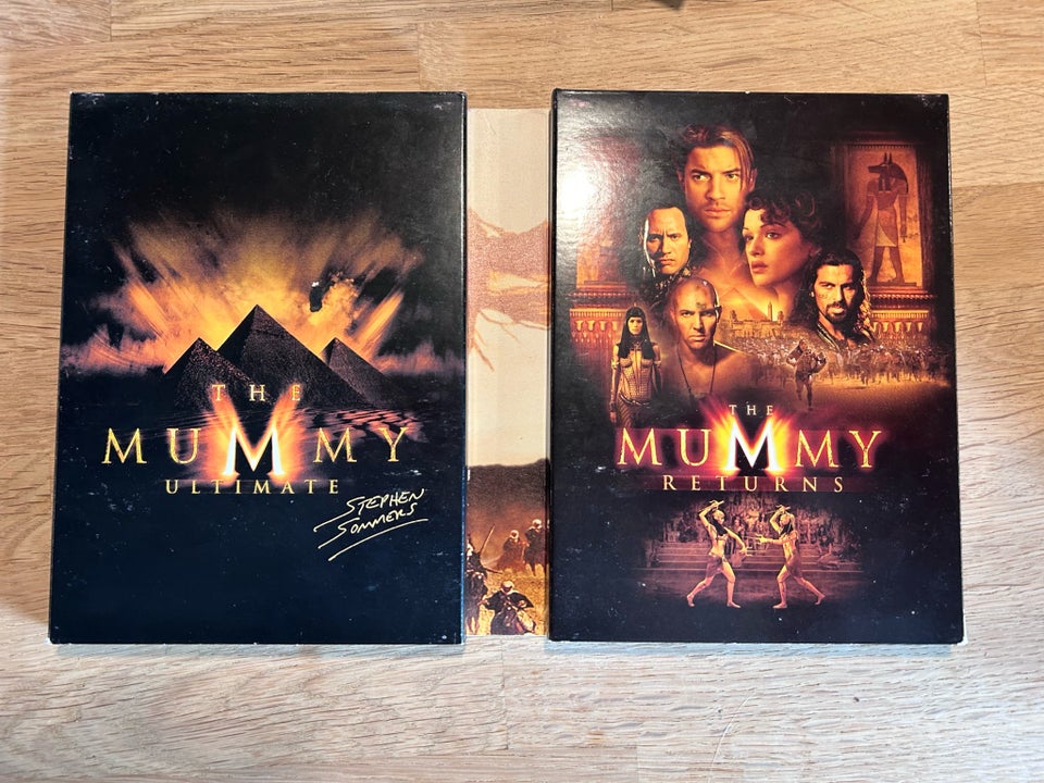 The mummy /mumien 1 og 2  DVD