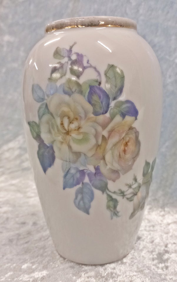 Porcelæn, Blomster Vask m/vilde