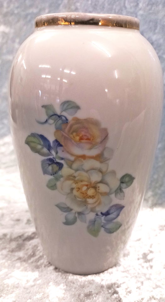 Porcelæn, Blomster Vask m/vilde