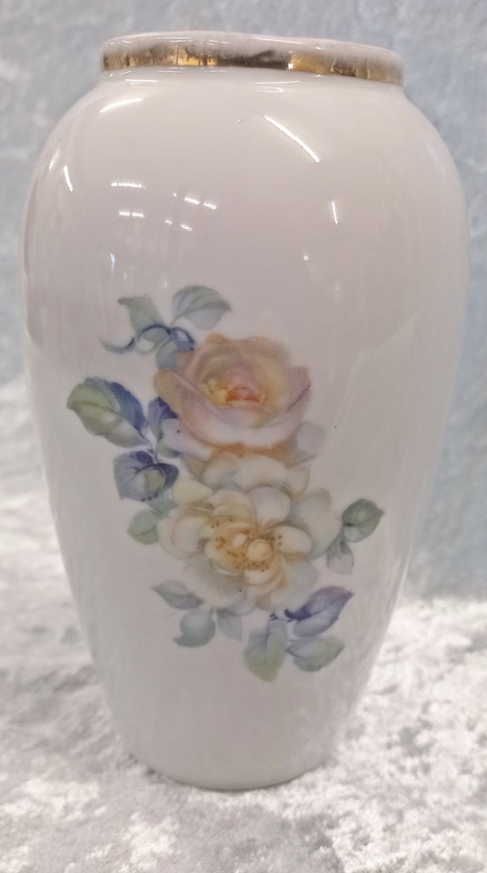 Porcelæn, Blomster Vask m/vilde