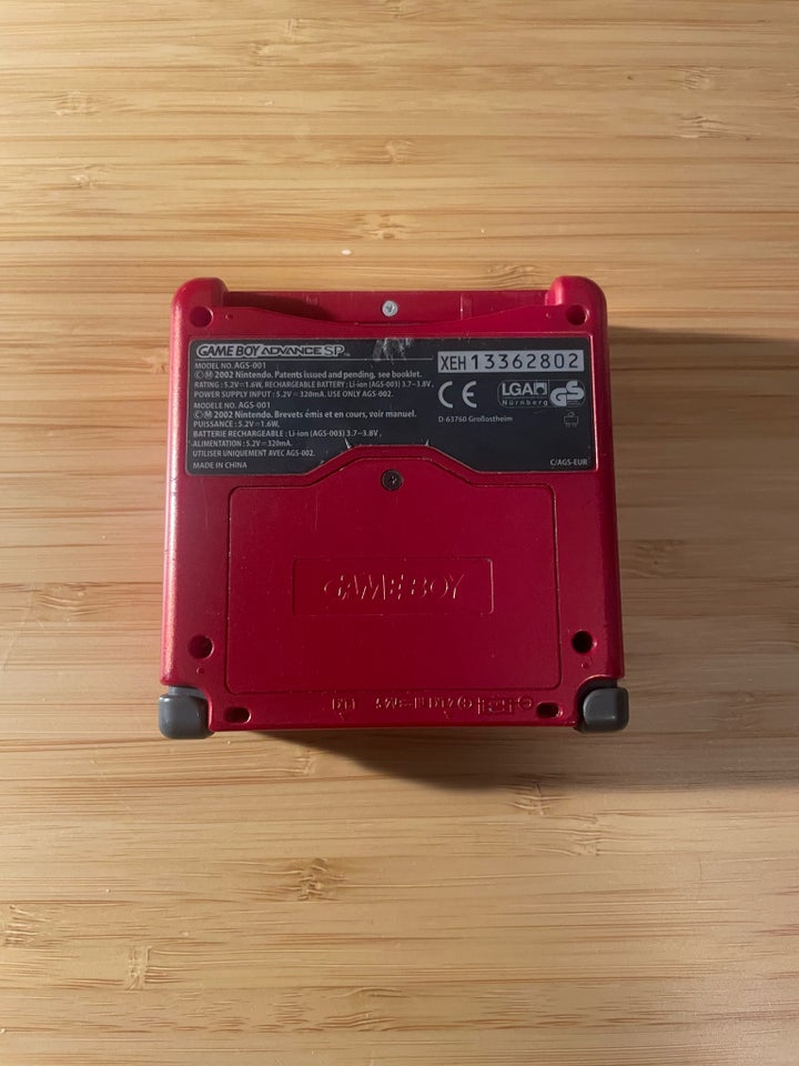 Nintendo Gameboy advance SP,