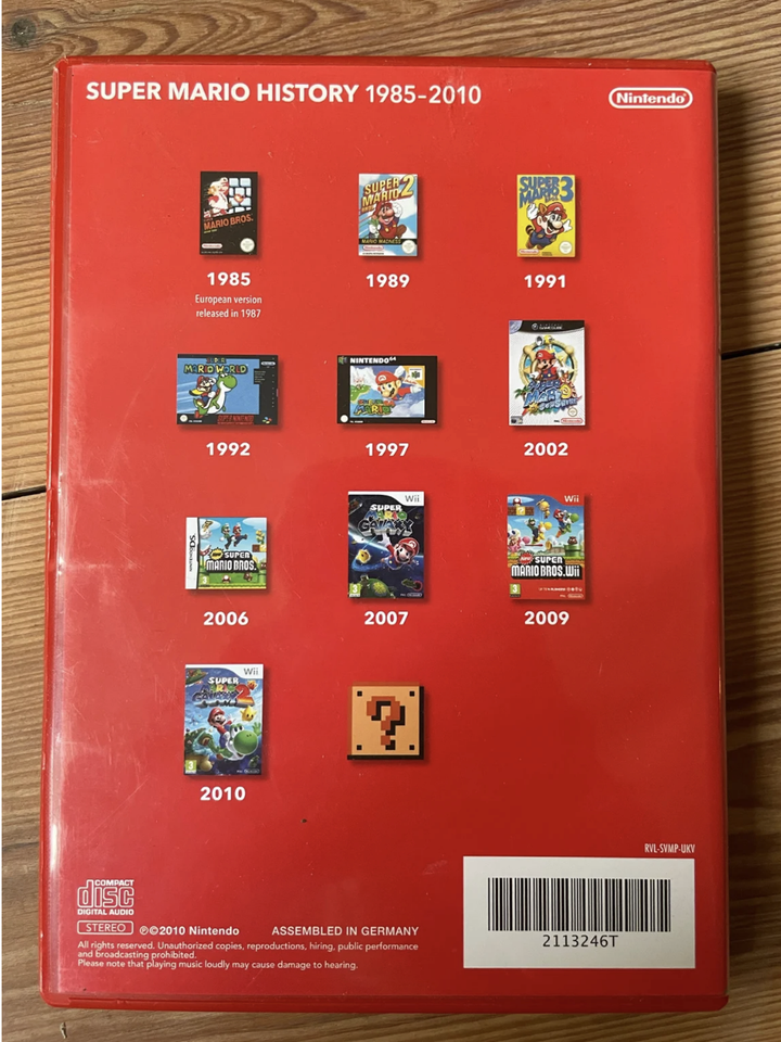 Super Mario : History 1985-2010,