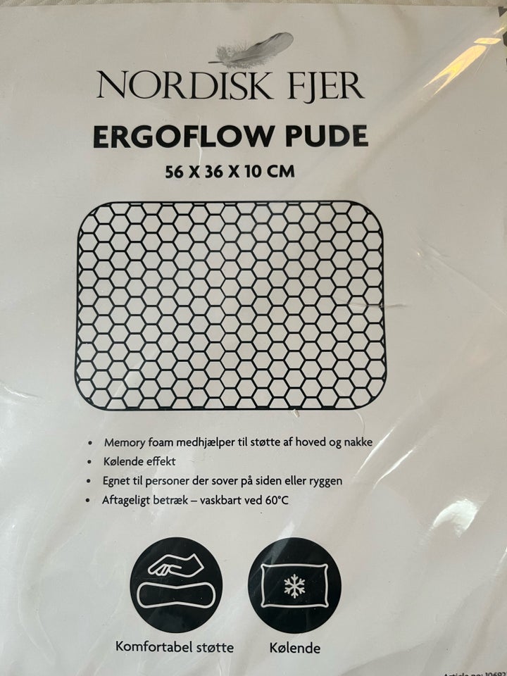 Pude, Ergoflow pude, Nordisk Fjer