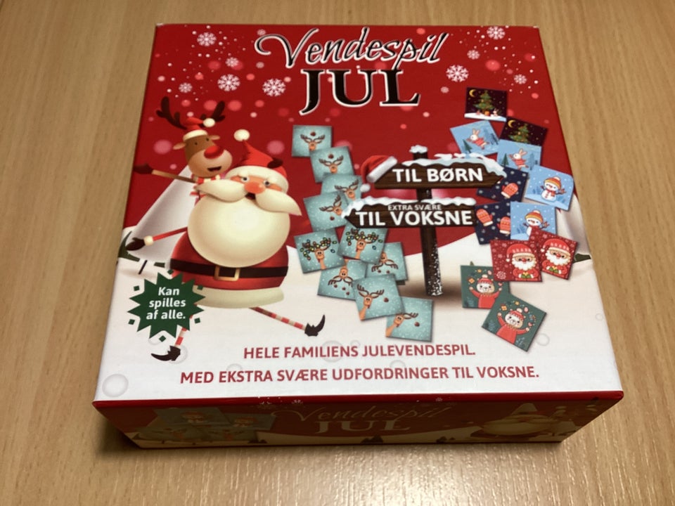 Vendespil jul, huskespil