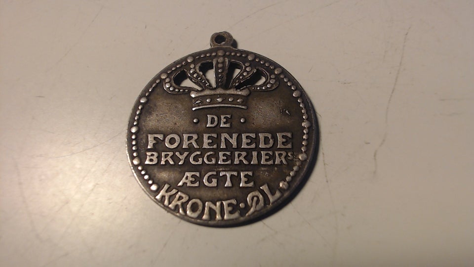 Øl, Medalje Krone Øl 1895 - 1905